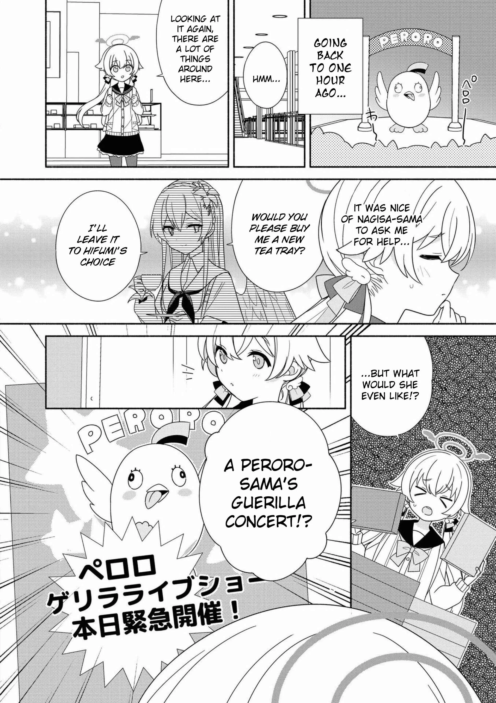 Blue Archive Anthology Chapter 2: Peroro-sama's Blessing! - Page 2