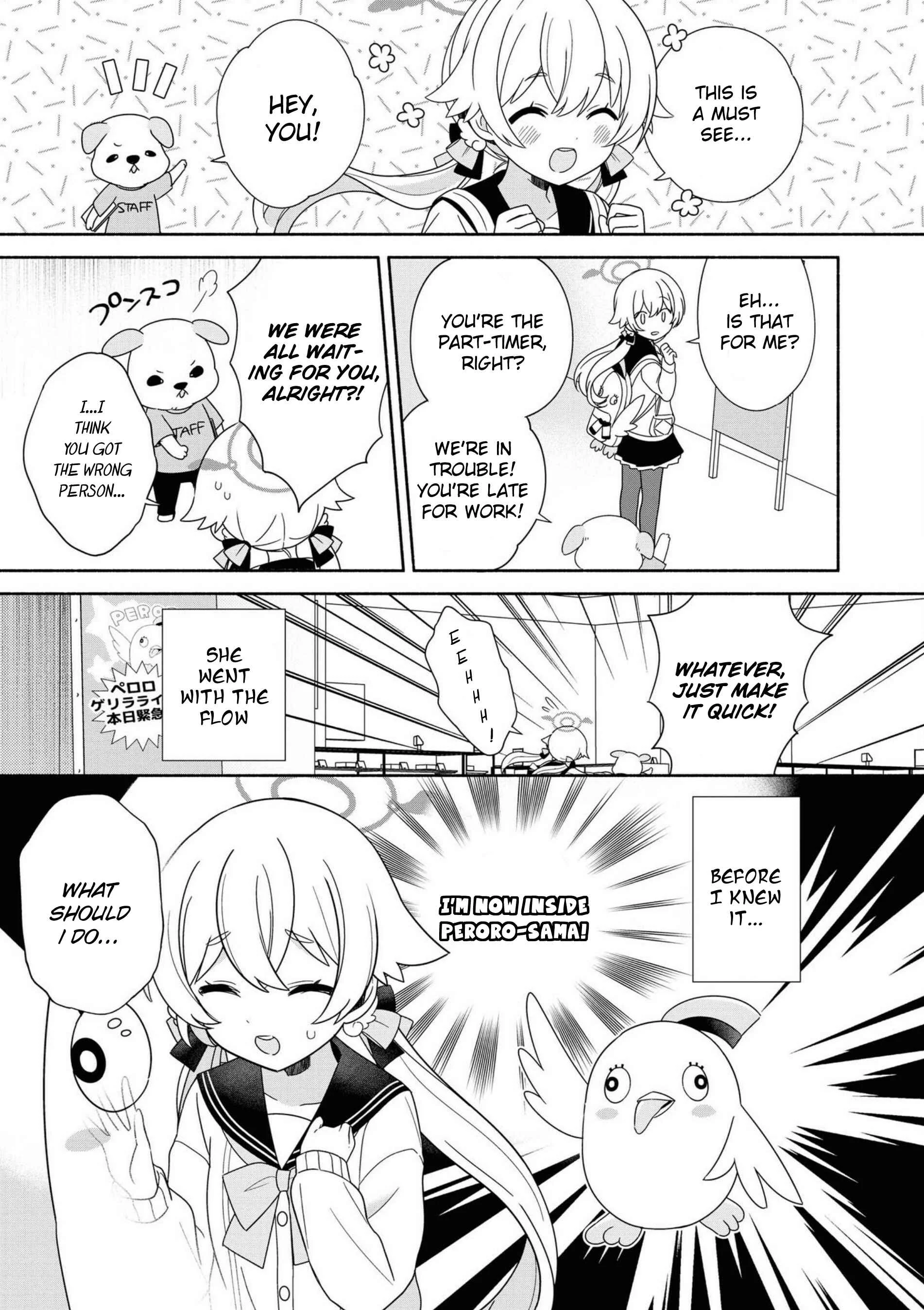 Blue Archive Anthology Chapter 2: Peroro-sama's Blessing! - Page 3