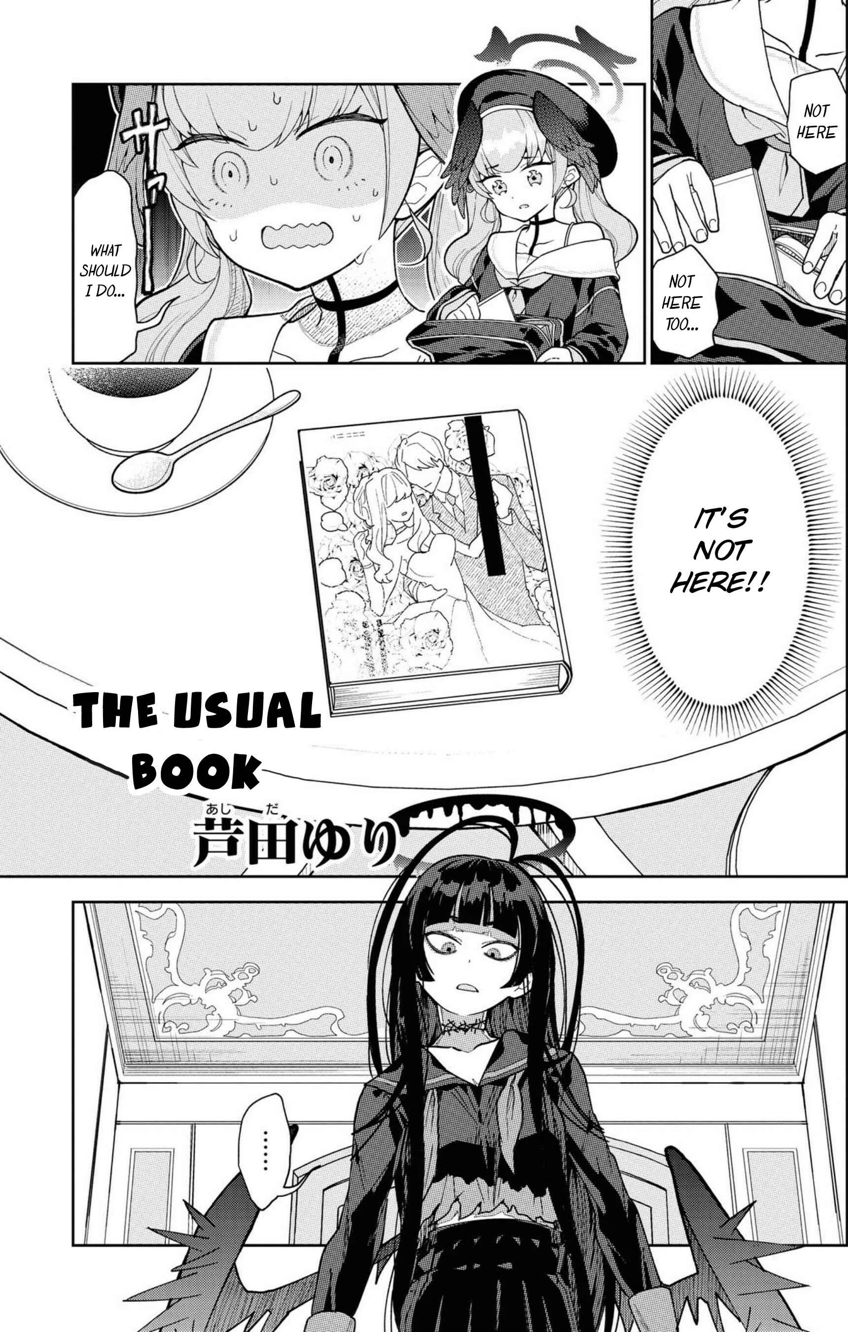 Blue Archive Anthology Chapter 4: The Usual Book - Page 1
