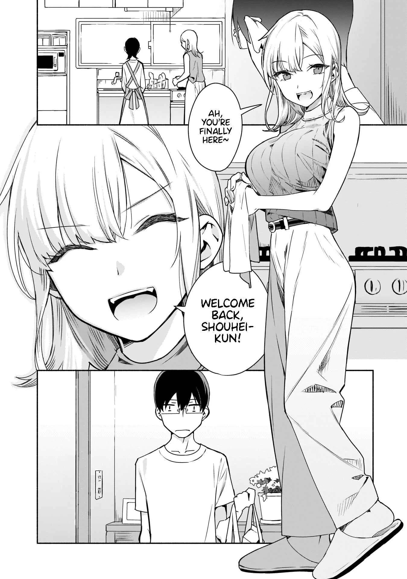 Bocchi no Boku ni Kyousei Kanojo ga Yattekita Chapter 1.1: I don't know her aim. <Part 1> - Page 12