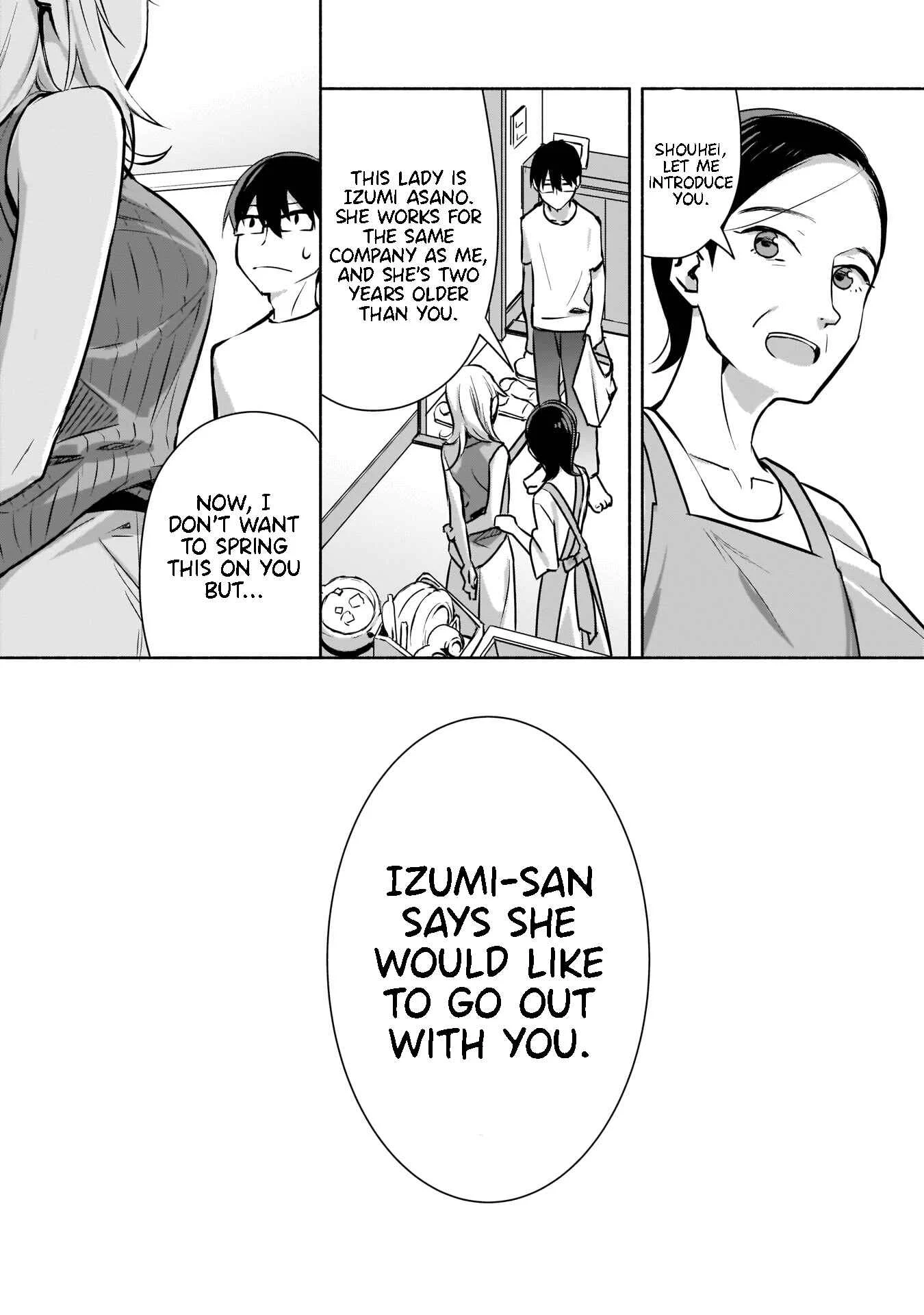 Bocchi no Boku ni Kyousei Kanojo ga Yattekita Chapter 1.1: I don't know her aim. <Part 1> - Page 13