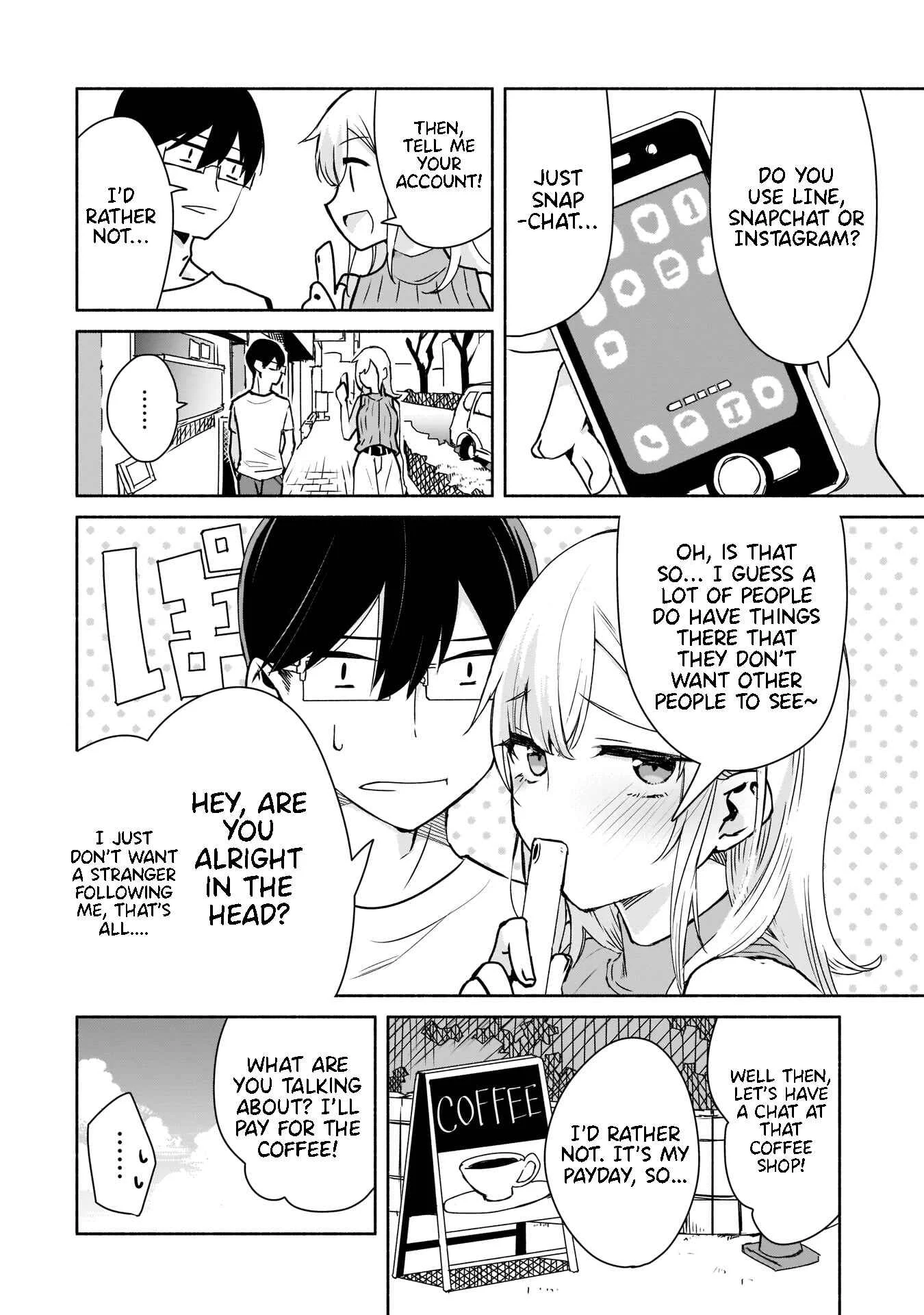Bocchi no Boku ni Kyousei Kanojo ga Yattekita Chapter 1.1: I don't know her aim. <Part 1> - Page 21