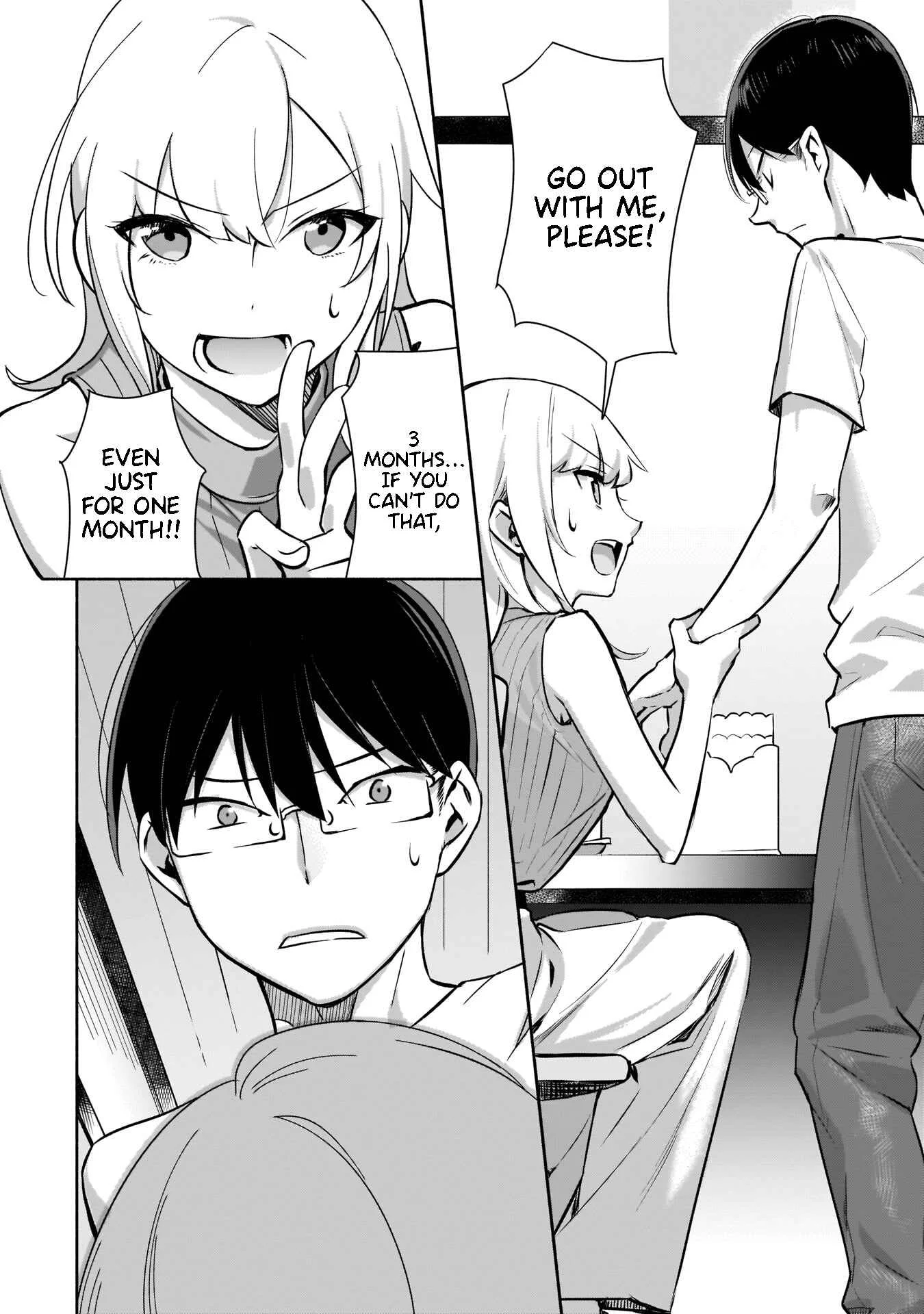 Bocchi no Boku ni Kyousei Kanojo ga Yattekita Chapter 1.1: I don't know her aim. <Part 1> - Page 25