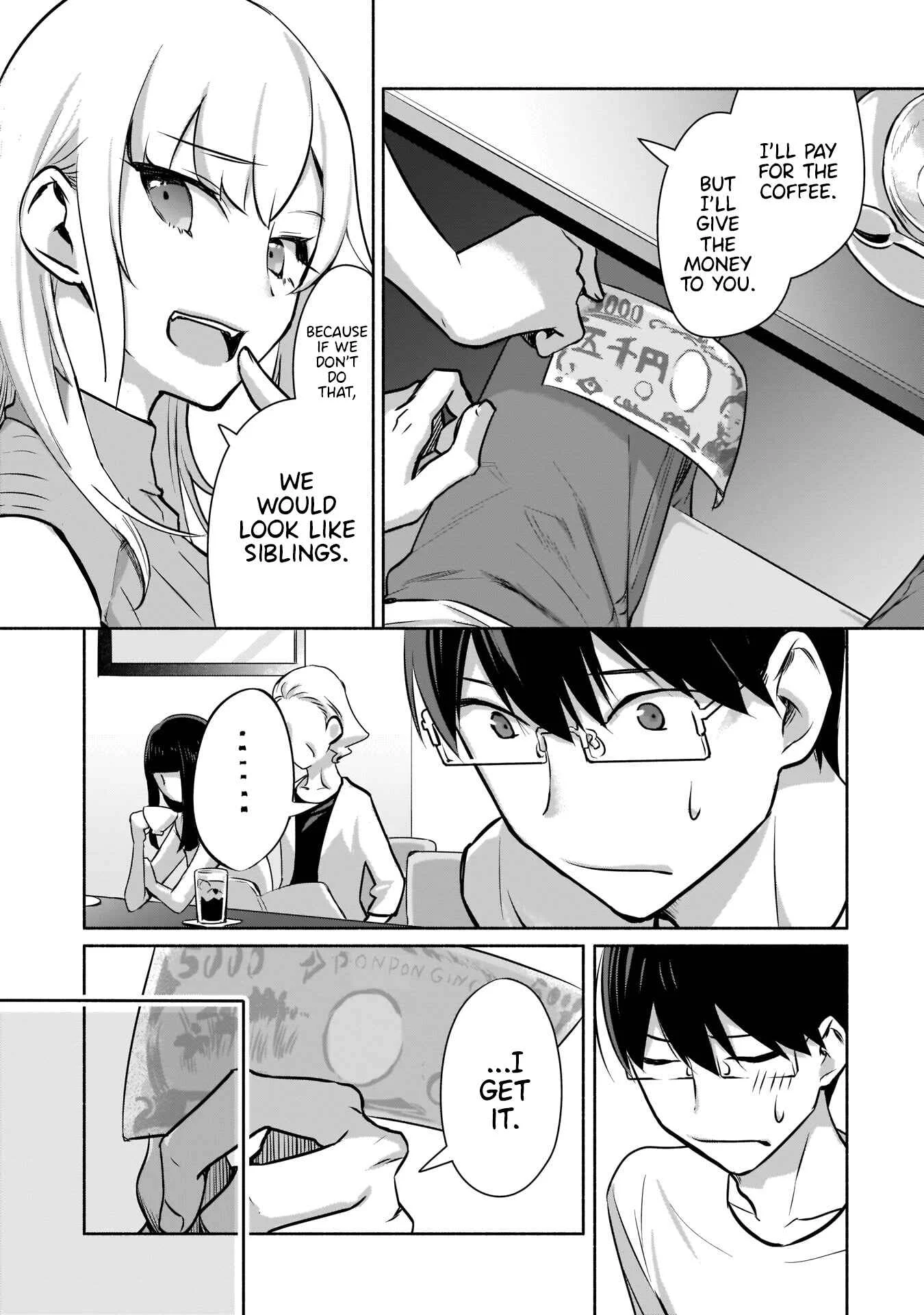 Bocchi no Boku ni Kyousei Kanojo ga Yattekita Chapter 1.2: I don't know her aim. <Part 2> - Page 5