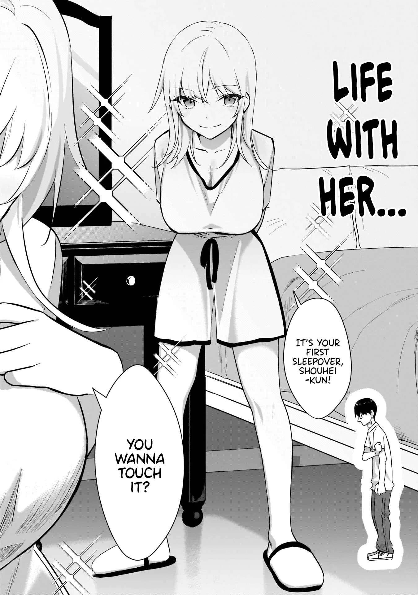 Bocchi no Boku ni Kyousei Kanojo ga Yattekita Chapter 1.2: I don't know her aim. <Part 2> - Page 8