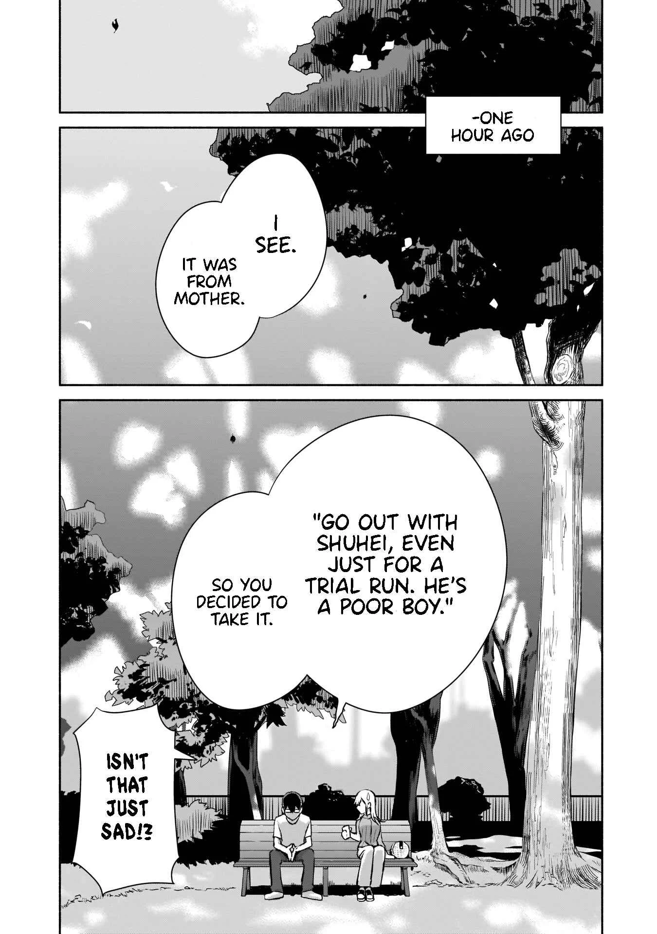 Bocchi no Boku ni Kyousei Kanojo ga Yattekita Chapter 1.2: I don't know her aim. <Part 2> - Page 21