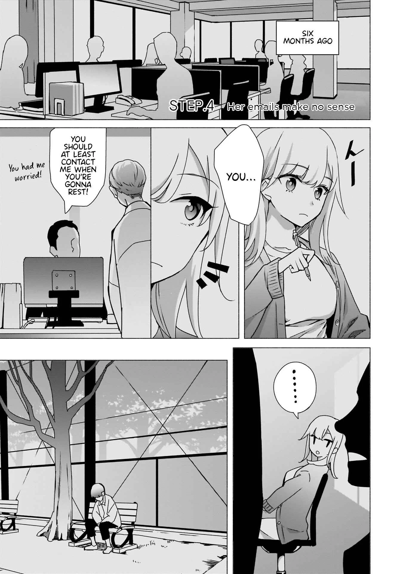 Bocchi no Boku ni Kyousei Kanojo ga Yattekita Chapter 4: Her emails make no sense - Page 2