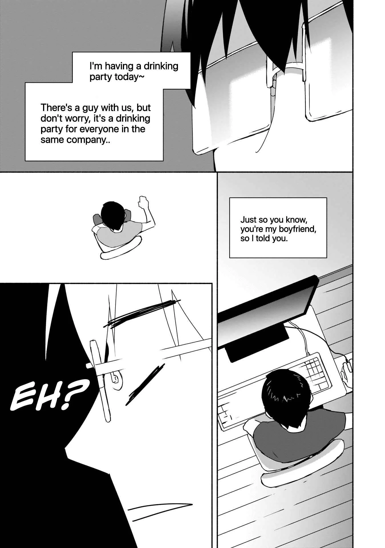 Bocchi no Boku ni Kyousei Kanojo ga Yattekita Chapter 4: Her emails make no sense - Page 12