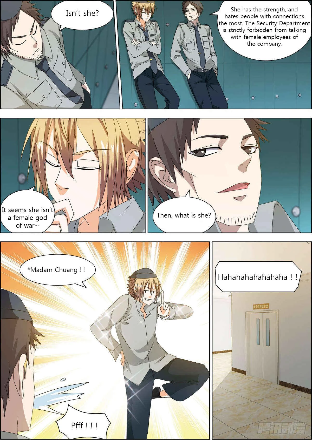 Bodyguard of the Goddess Chapter 3: Offending captain Bai - Page 8