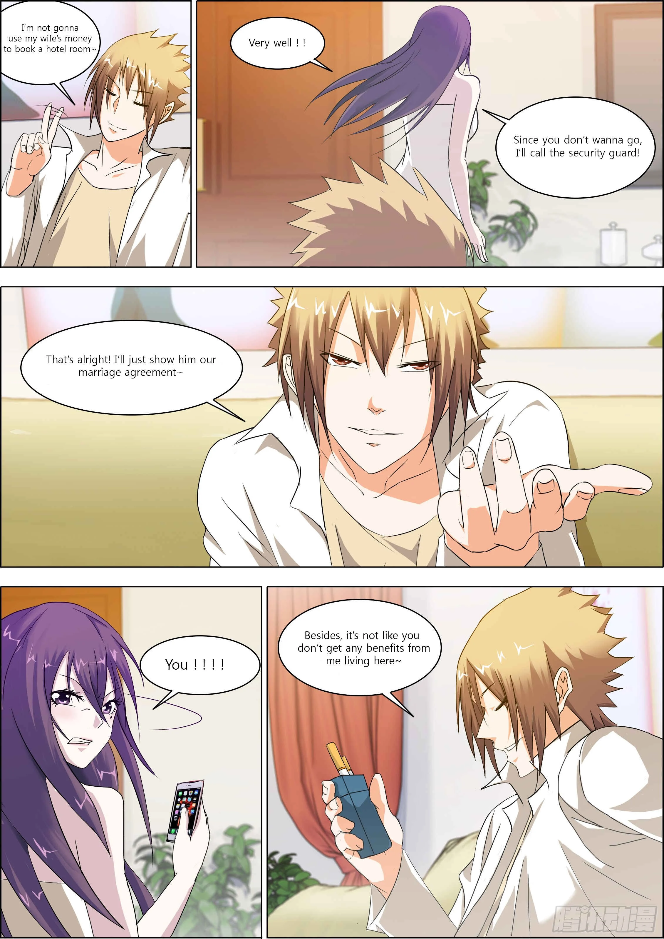 Bodyguard of the Goddess Chapter 4: We're a couple - Page 3