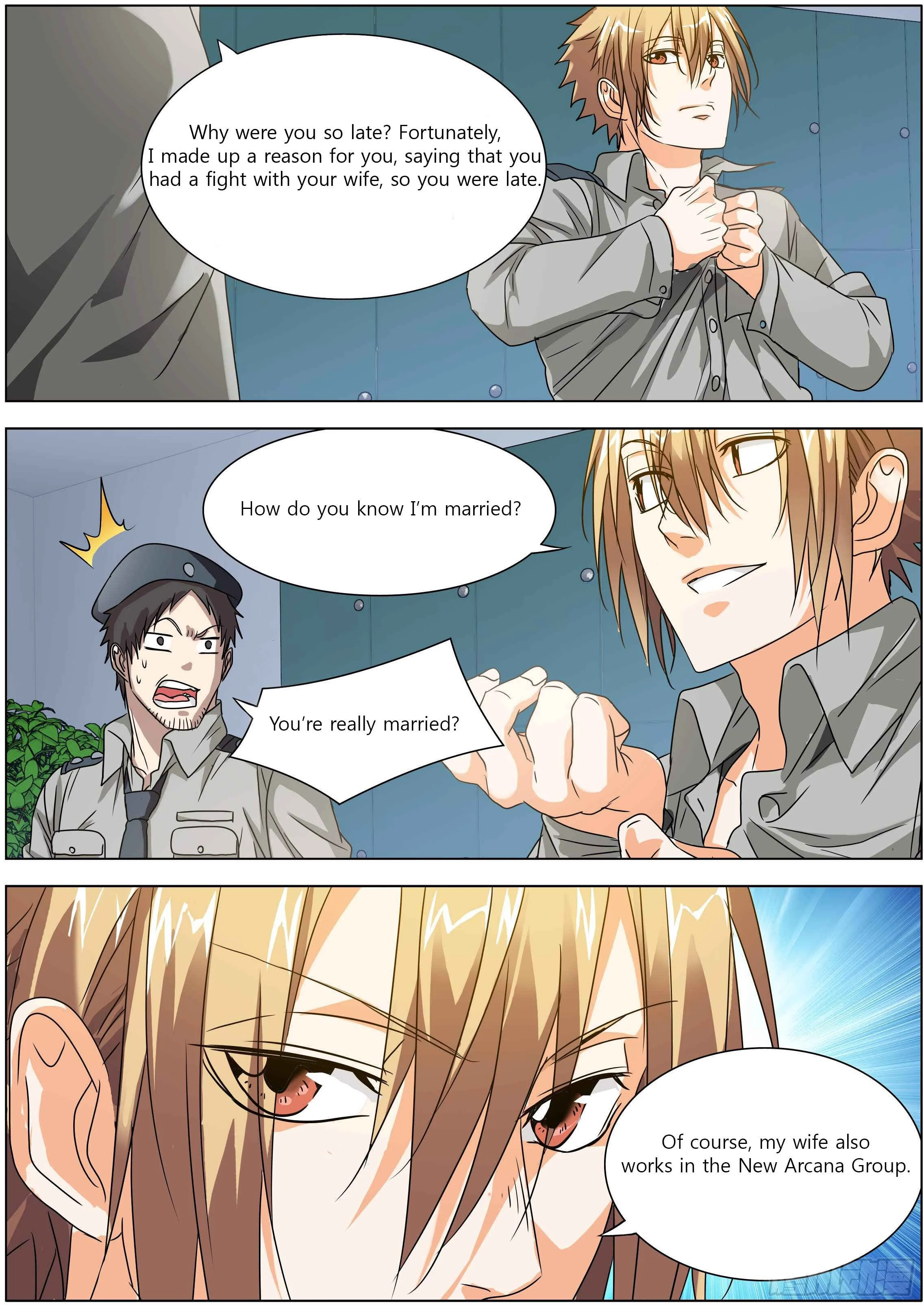 Bodyguard of the Goddess Chapter 4: We're a couple - Page 8