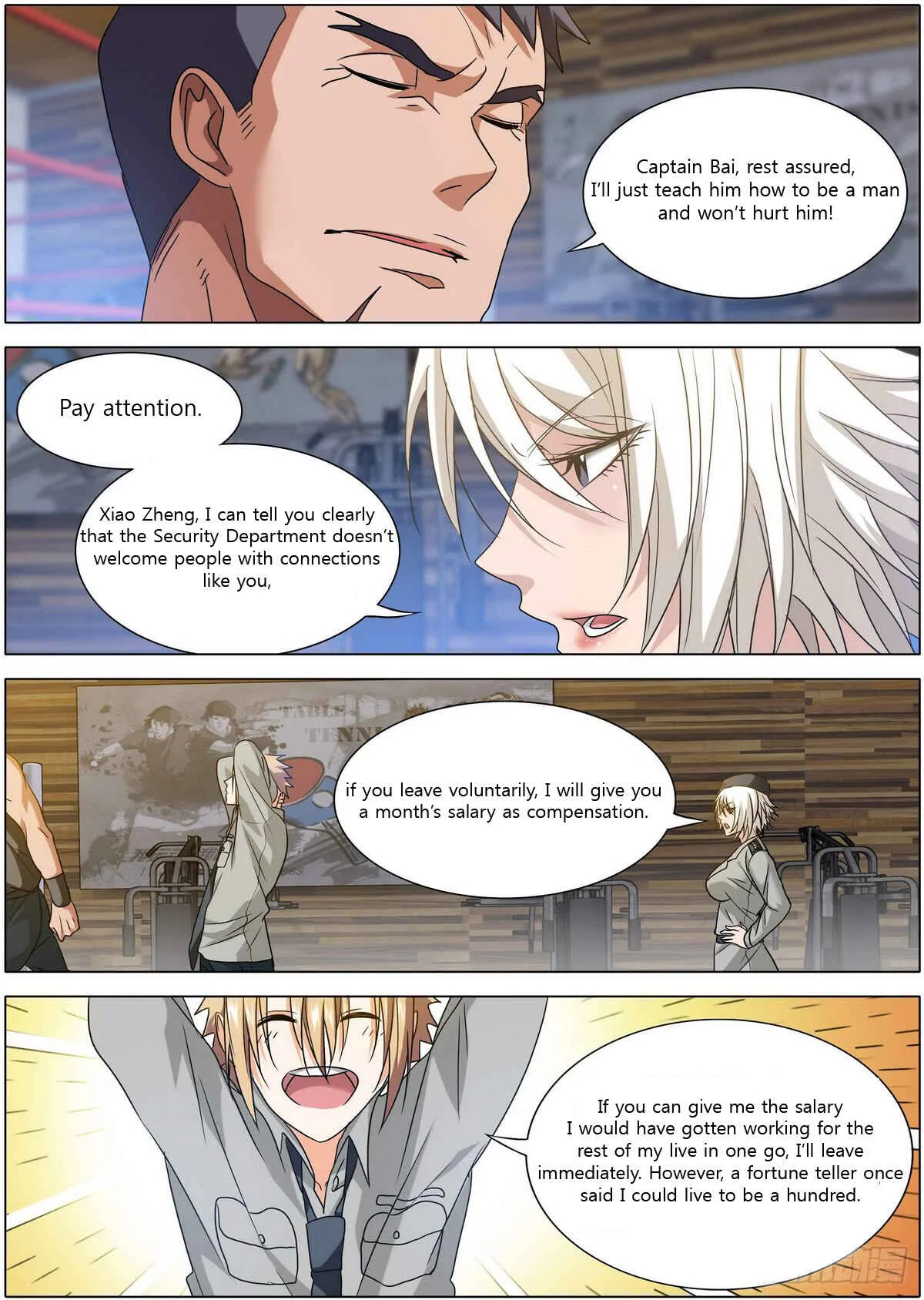 Bodyguard of the Goddess Chapter 5: Shameful pose - Page 9