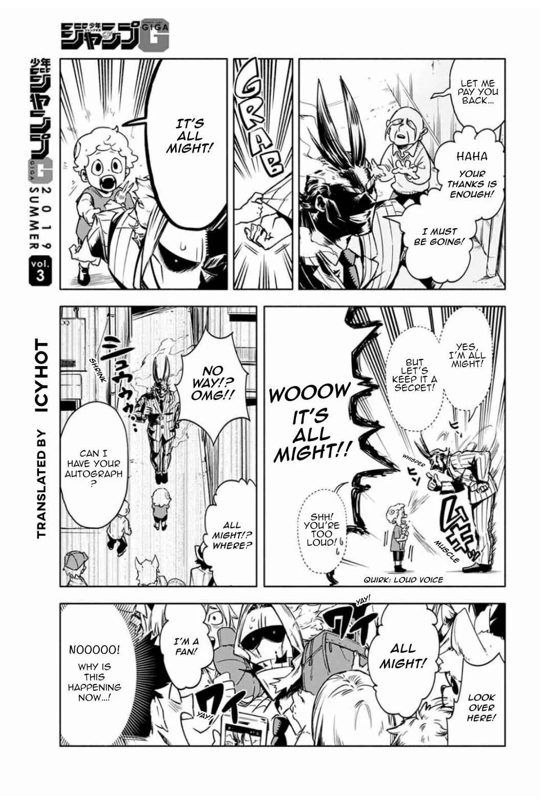Boku no Hero Academia: Team Up Mission Chapter 0: Jump GIGA Special Chapter - Page 8