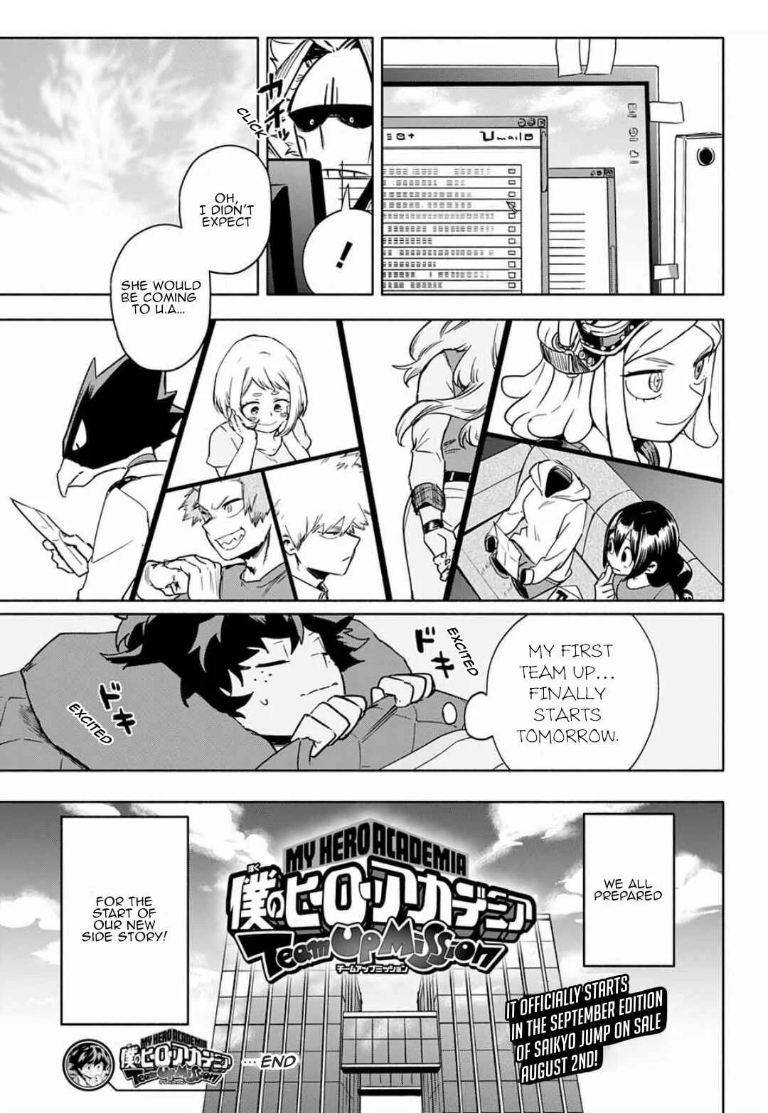 Boku no Hero Academia: Team Up Mission Chapter 0: Jump GIGA Special Chapter - Page 16