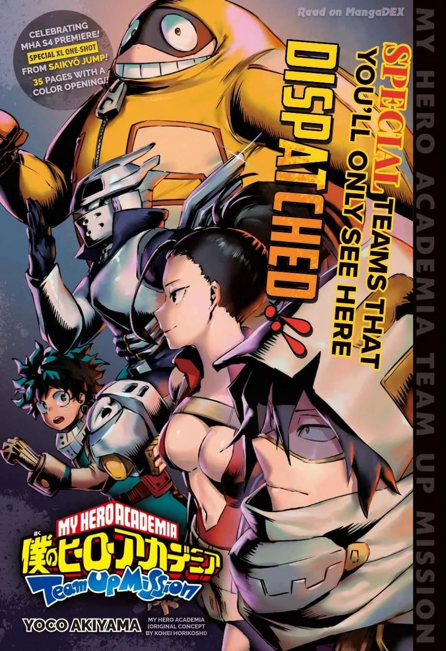 Boku no Hero Academia: Team Up Mission Chapter 1.5: Weekly Shonēn Jump One-Shot - Page 2