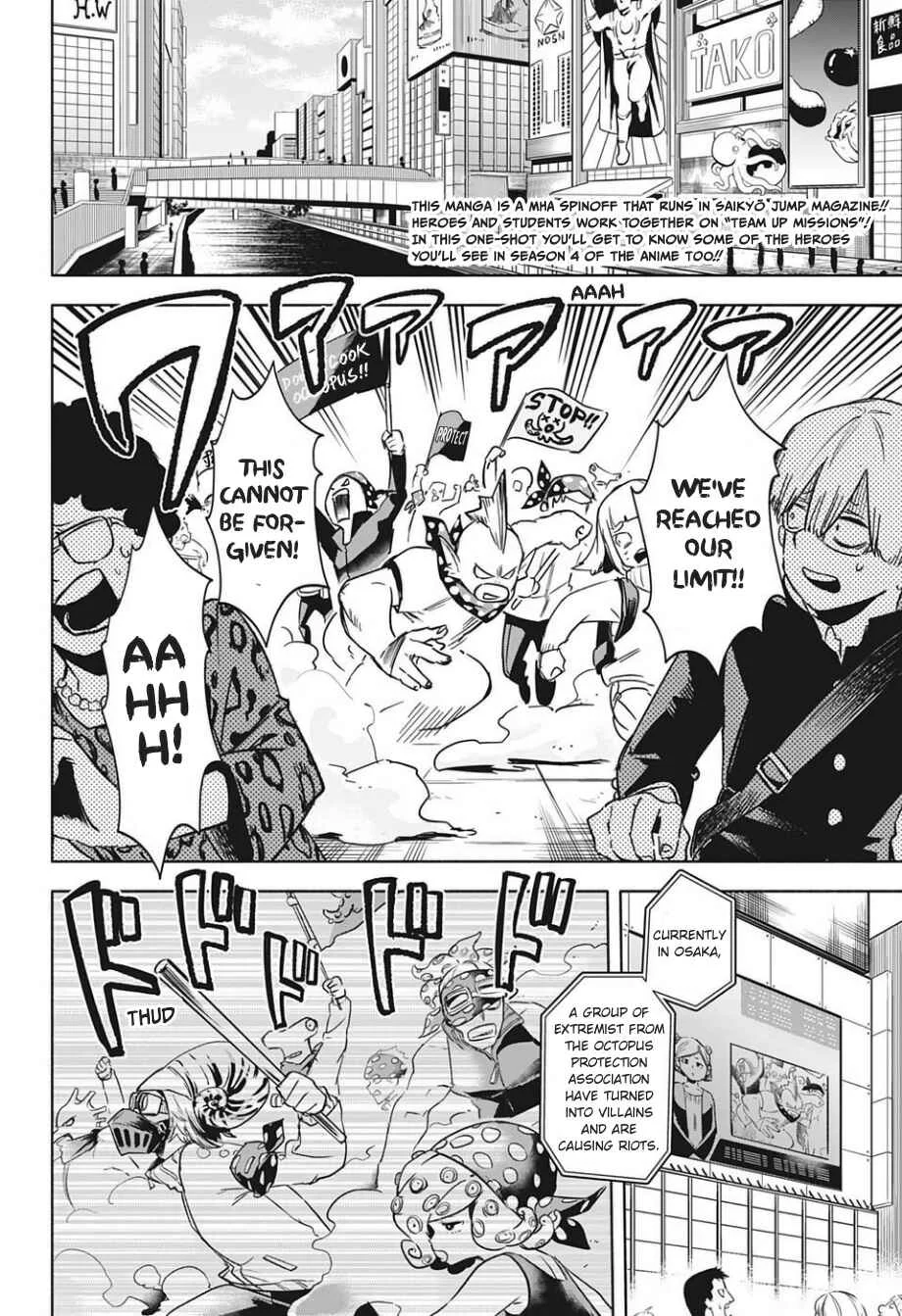 Boku no Hero Academia: Team Up Mission Chapter 1.5: Weekly Shonēn Jump One-Shot - Page 3