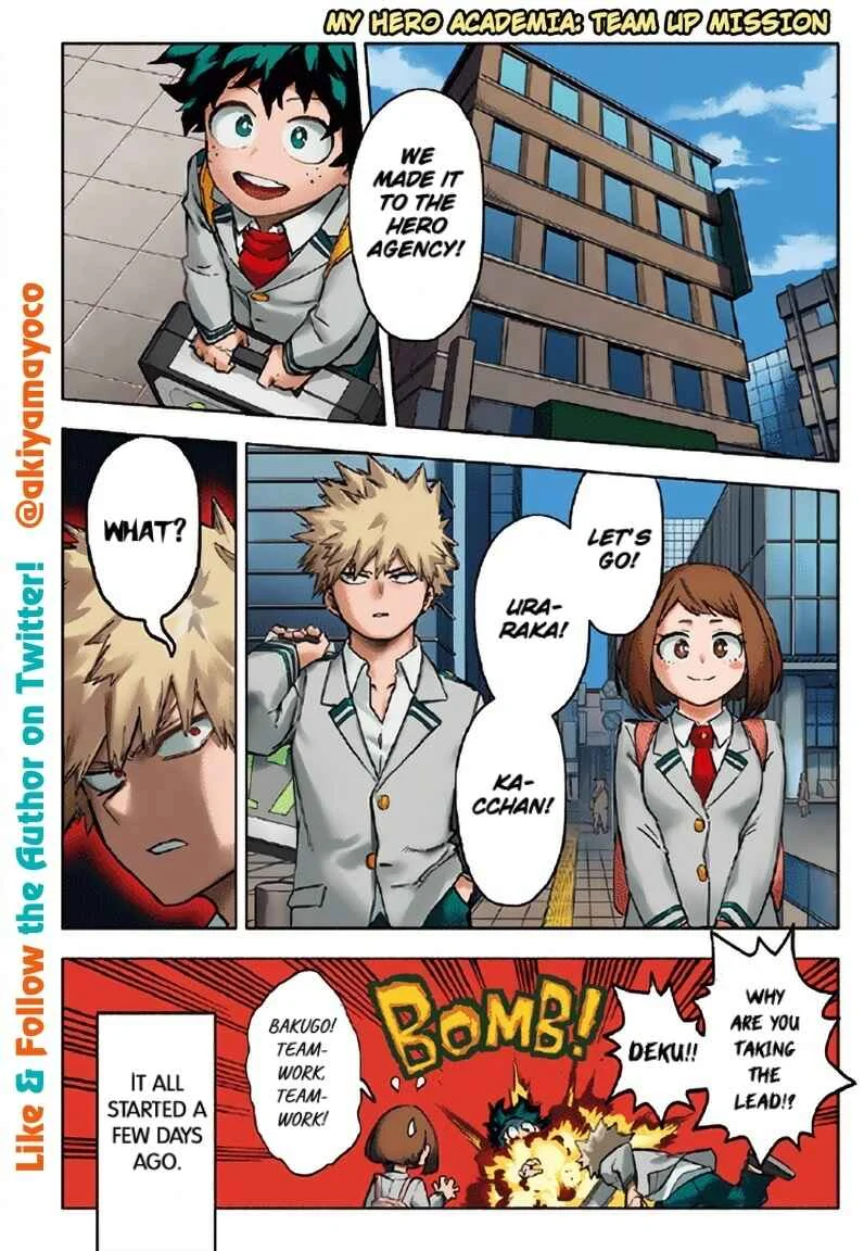 Boku no Hero Academia: Team Up Mission Chapter 1: Mission 1: Start A New Mission - Page 2