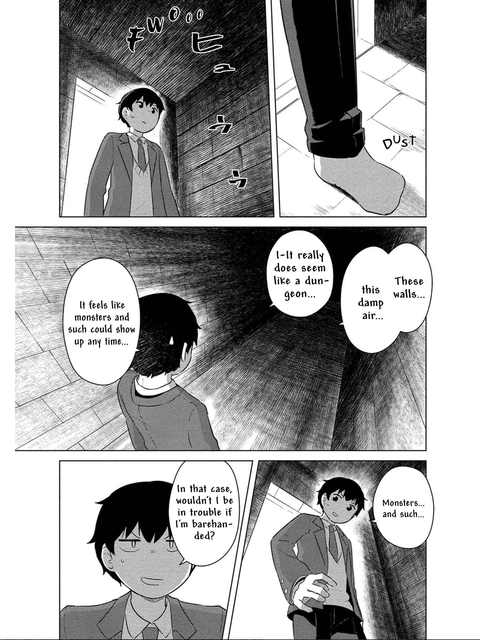 Boku no Heya ga Dungeon no Kyuukeisho ni Natteshimatta Ken: Houkago no Isekai Boukenbu Chapter 1: That Time I had a Dungeon Behind My Room's Door - Page 15