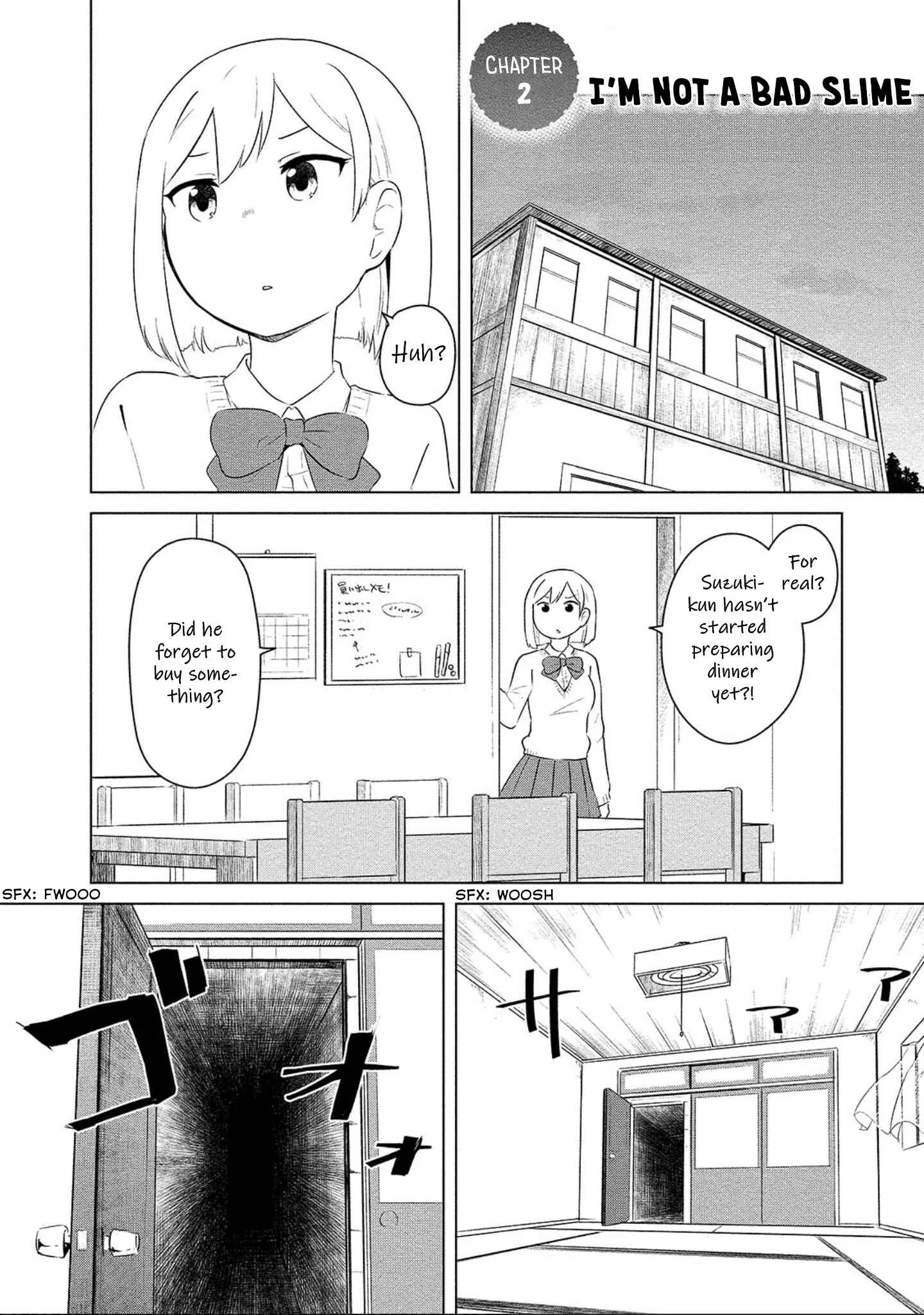 Boku no Heya ga Dungeon no Kyuukeisho ni Natteshimatta Ken: Houkago no Isekai Boukenbu Chapter 2: I'm Not A Bad Slime - Page 2