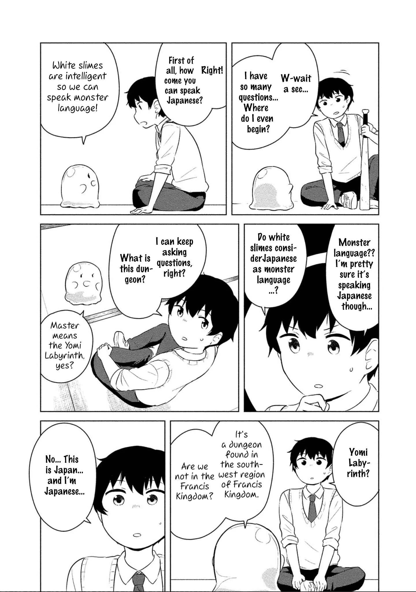 Boku no Heya ga Dungeon no Kyuukeisho ni Natteshimatta Ken: Houkago no Isekai Boukenbu Chapter 2: I'm Not A Bad Slime - Page 14