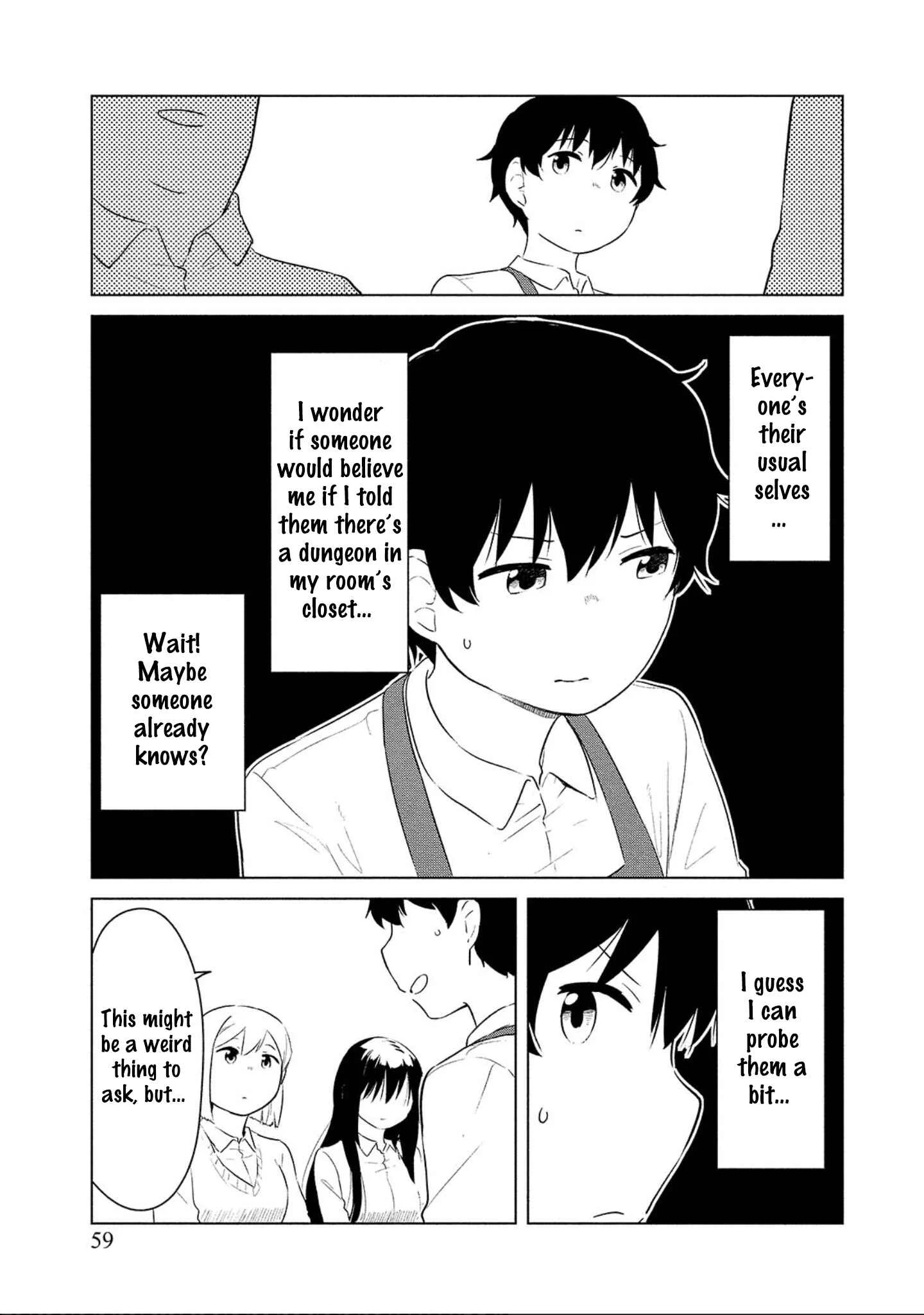 Boku no Heya ga Dungeon no Kyuukeisho ni Natteshimatta Ken: Houkago no Isekai Boukenbu Chapter 3: The Dungeon and the Boarder's Secret - Page 6