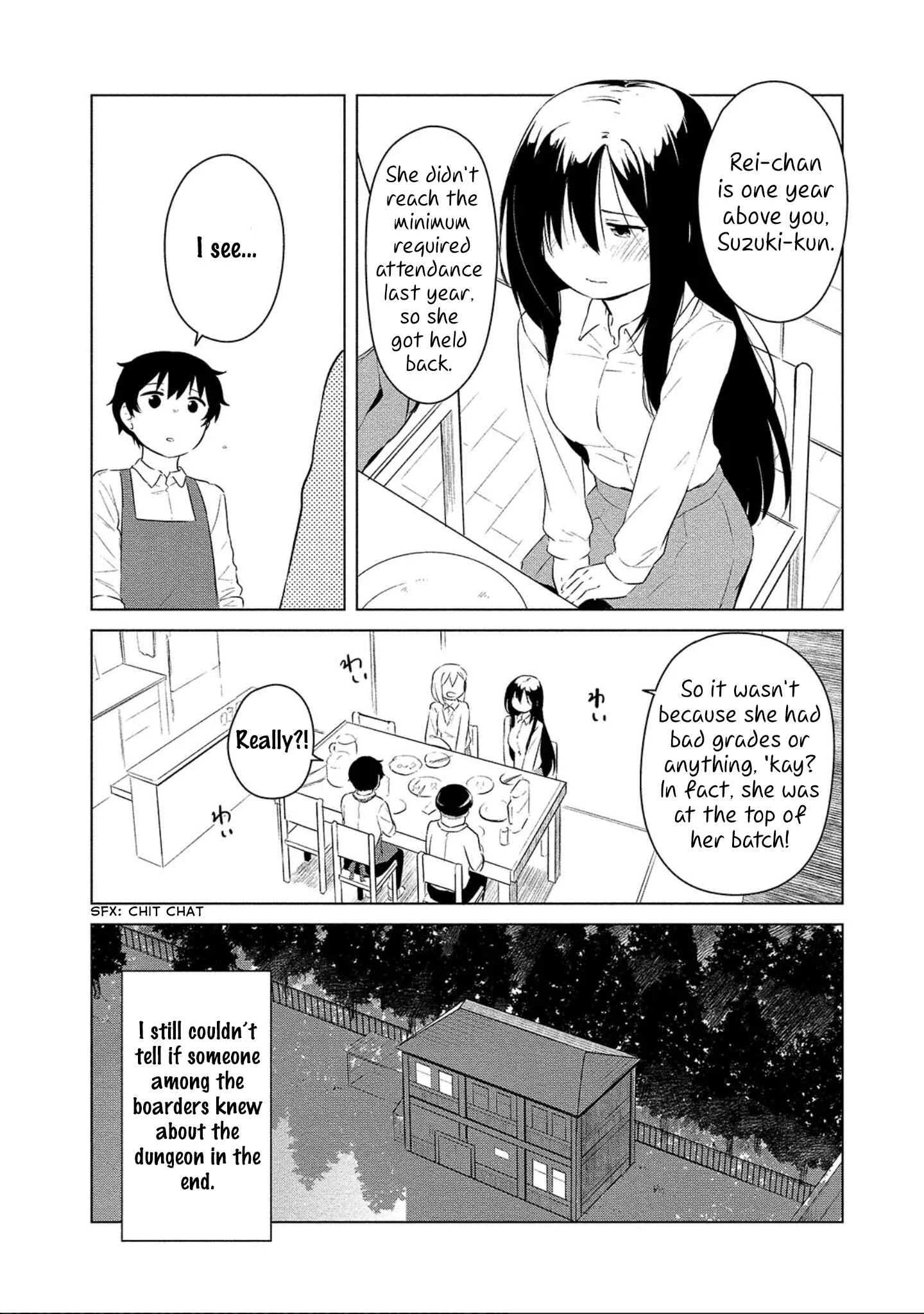 Boku no Heya ga Dungeon no Kyuukeisho ni Natteshimatta Ken: Houkago no Isekai Boukenbu Chapter 3: The Dungeon and the Boarder's Secret - Page 10