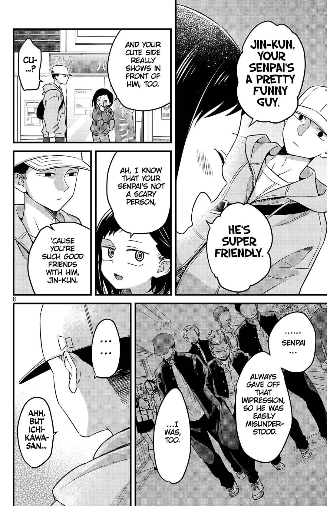 Boku no Kokoro no Yabai Yatsu: Love Comedy ga Hajimaranai Chapter 2: Senpai & Kohai - Page 8