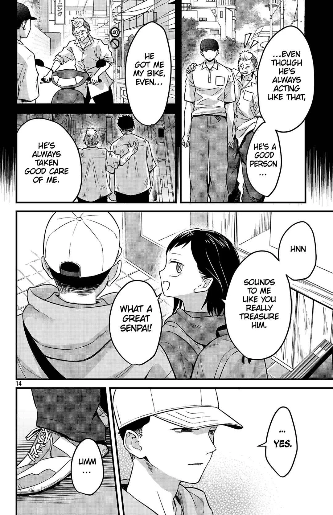 Boku no Kokoro no Yabai Yatsu: Love Comedy ga Hajimaranai Chapter 2: Senpai & Kohai - Page 14