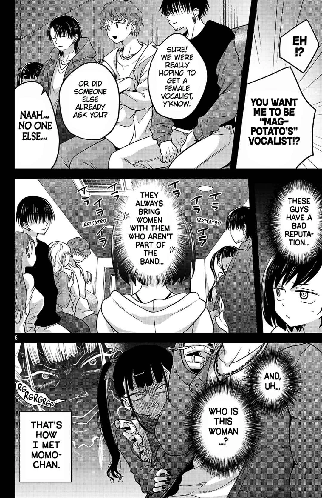 Boku no Kokoro no Yabai Yatsu: Love Comedy ga Hajimaranai Chapter 4: Ichikawa Kana & Momoyama Akira Pt.1 - Page 6