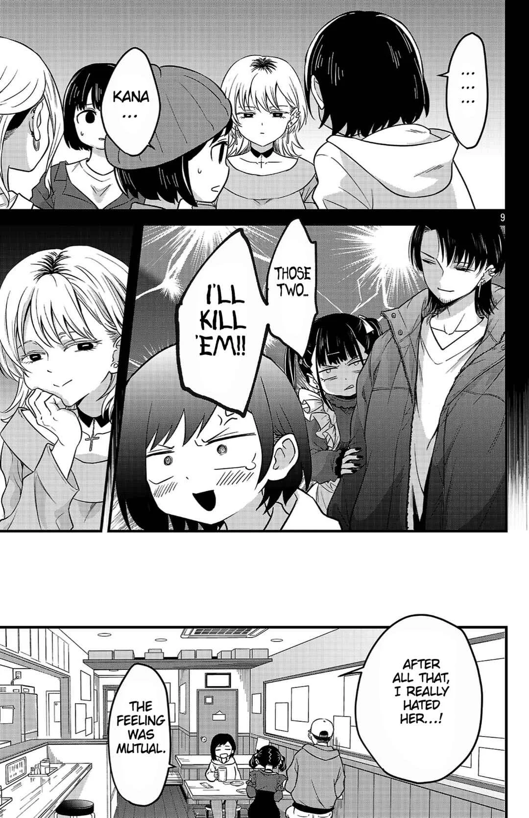 Boku no Kokoro no Yabai Yatsu: Love Comedy ga Hajimaranai Chapter 4: Ichikawa Kana & Momoyama Akira Pt.1 - Page 9