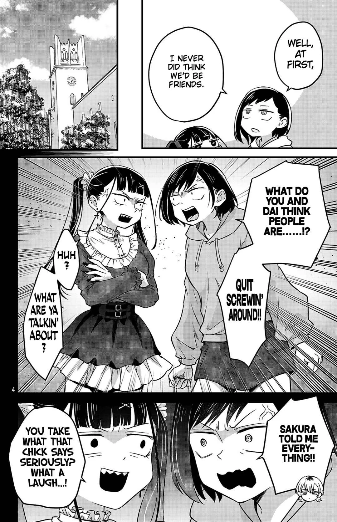 Boku no Kokoro no Yabai Yatsu: Love Comedy ga Hajimaranai Chapter 5: Ichikawa Kana & Momoyama Akira Pt.2 - Page 4