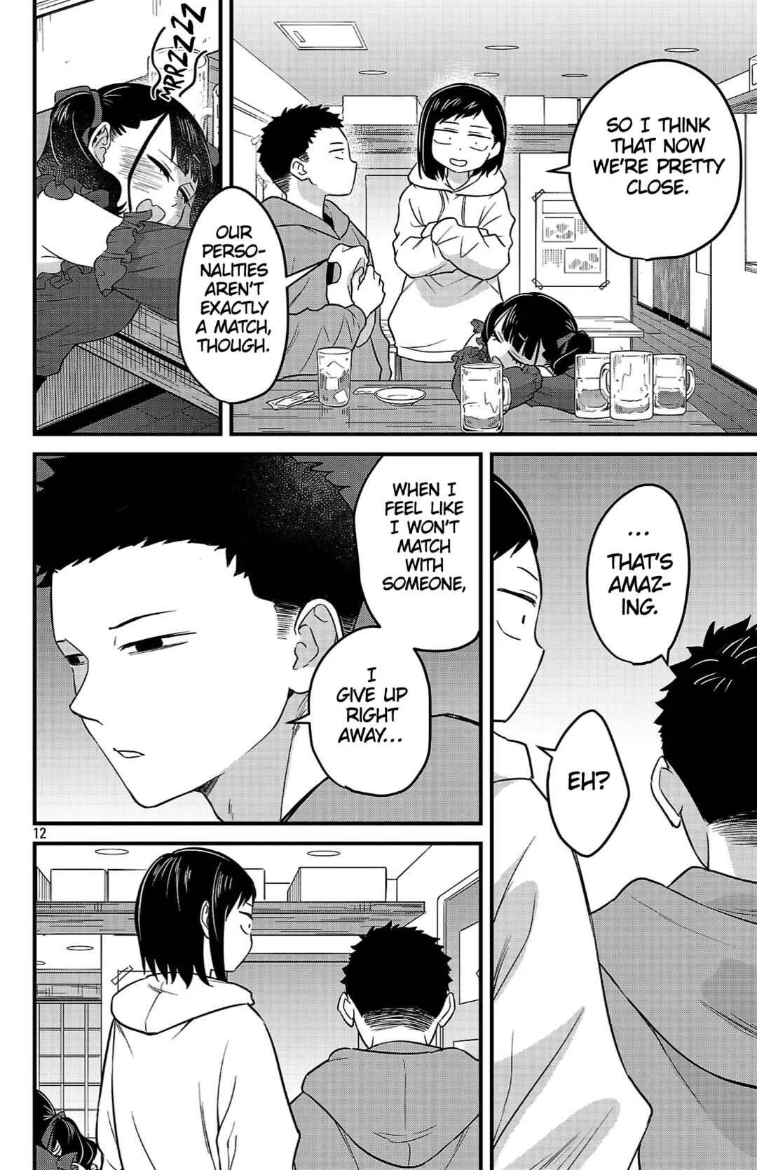 Boku no Kokoro no Yabai Yatsu: Love Comedy ga Hajimaranai Chapter 5: Ichikawa Kana & Momoyama Akira Pt.2 - Page 12