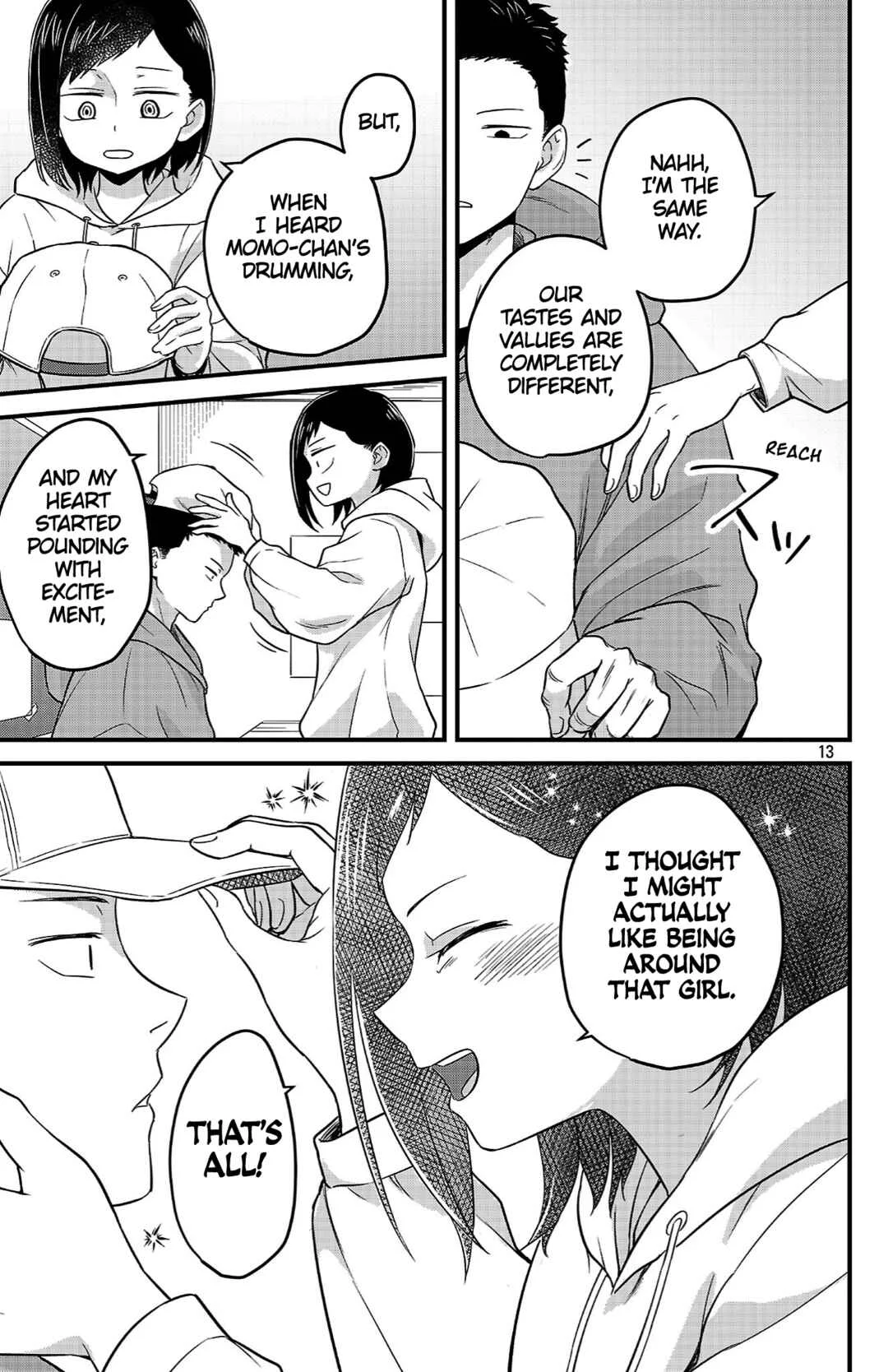 Boku no Kokoro no Yabai Yatsu: Love Comedy ga Hajimaranai Chapter 5: Ichikawa Kana & Momoyama Akira Pt.2 - Page 13