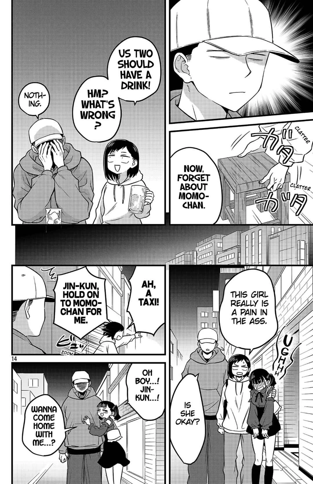 Boku no Kokoro no Yabai Yatsu: Love Comedy ga Hajimaranai Chapter 5: Ichikawa Kana & Momoyama Akira Pt.2 - Page 14