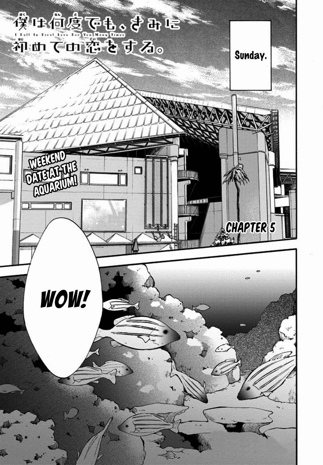 Boku wa Nando demo, Kimi ni Hajimete no Koi o Suru. Chapter 5 - Page 3