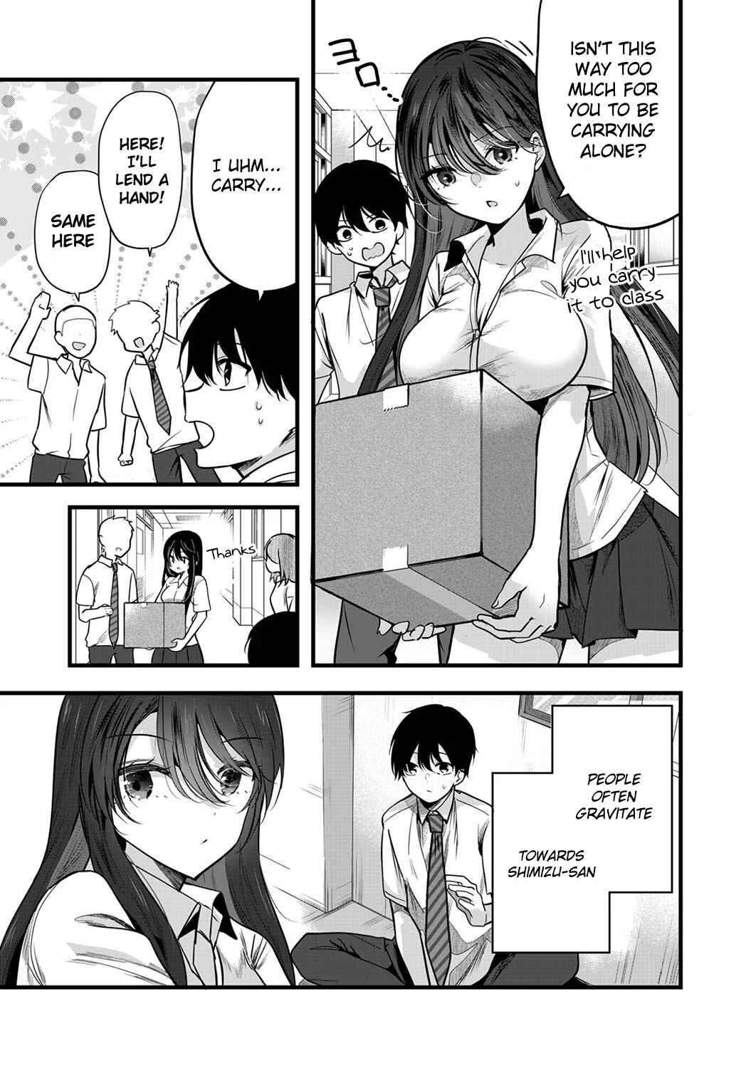 Boku wo Shirita Sugiru Shimizu-san Chapter 1.1 - Page 8