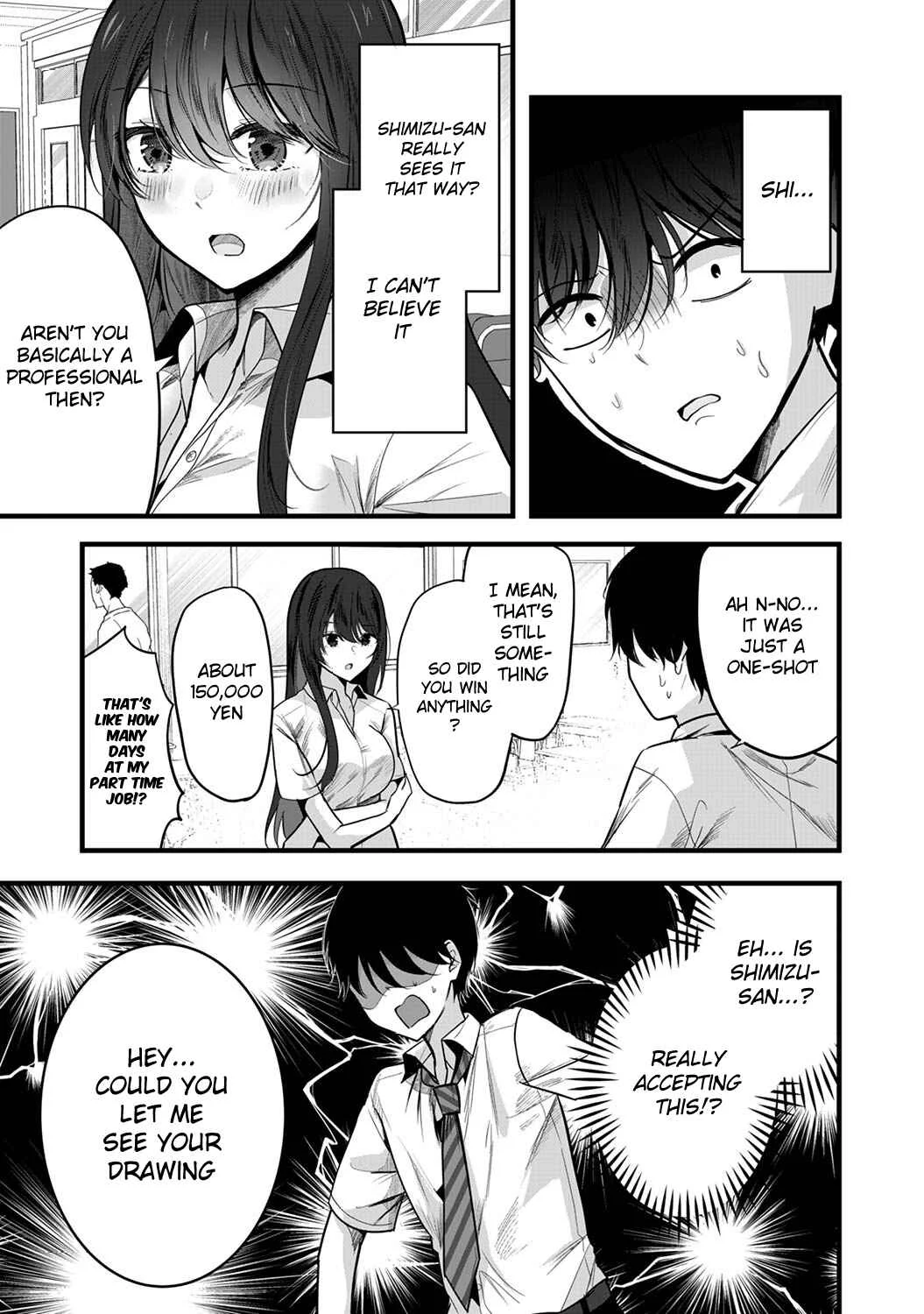 Boku wo Shirita Sugiru Shimizu-san Chapter 1.1 - Page 12