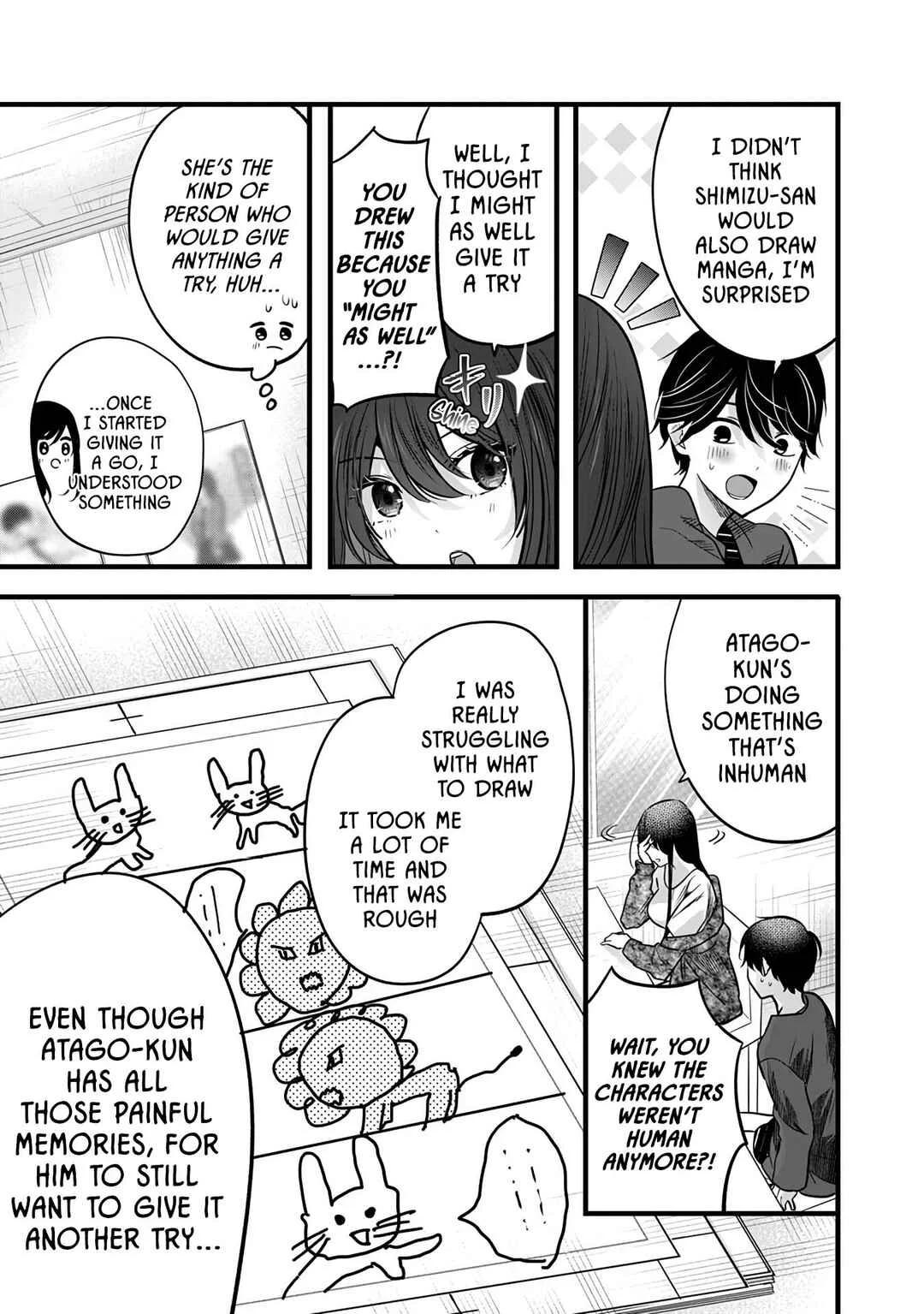 Boku wo Shirita Sugiru Shimizu-san Chapter 4 - Page 17