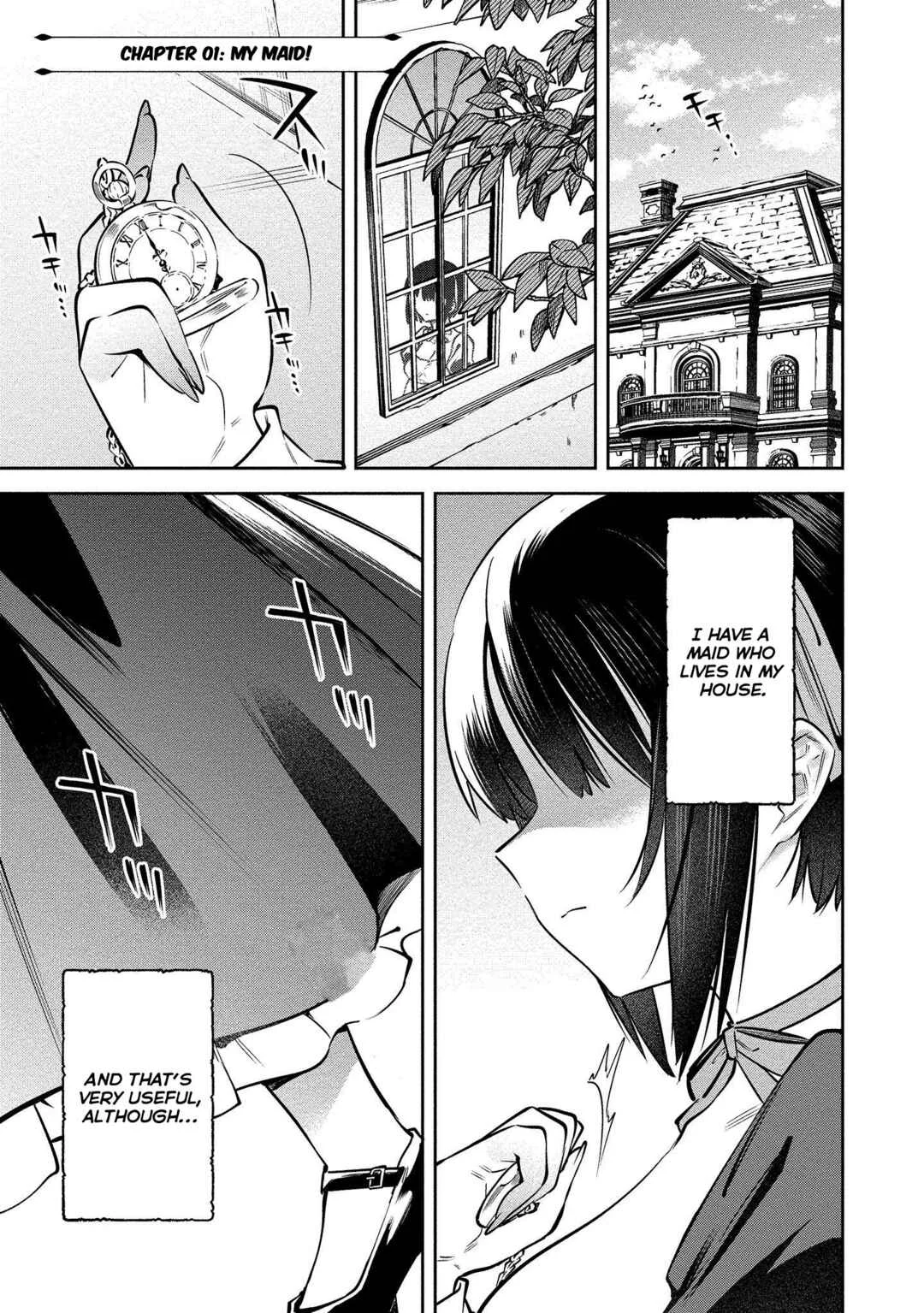 Bokunchi no Maid-san tachi. Chapter 1: My Maid! - Page 6