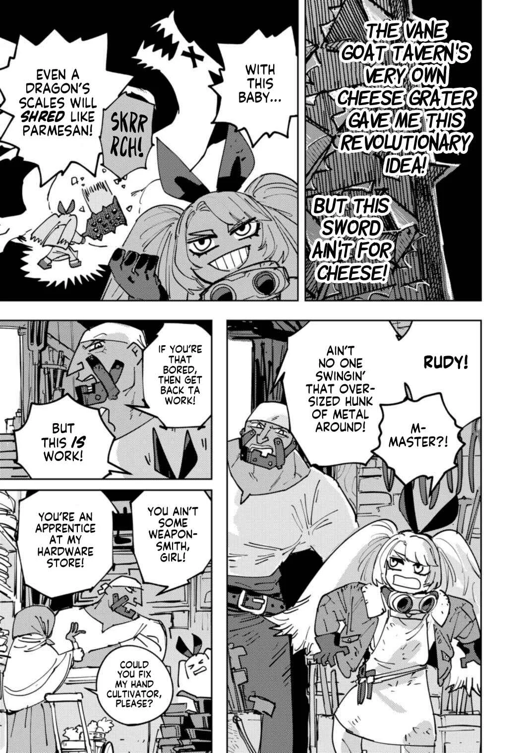 Bouken ni wa, Buki ga Hitsuyou da! ~Kodawari Rudy no Kajiya-gurashi~ Chapter 1: Rudy of Twin Keys, Waelthroad - The Dungeon-City - Page 3