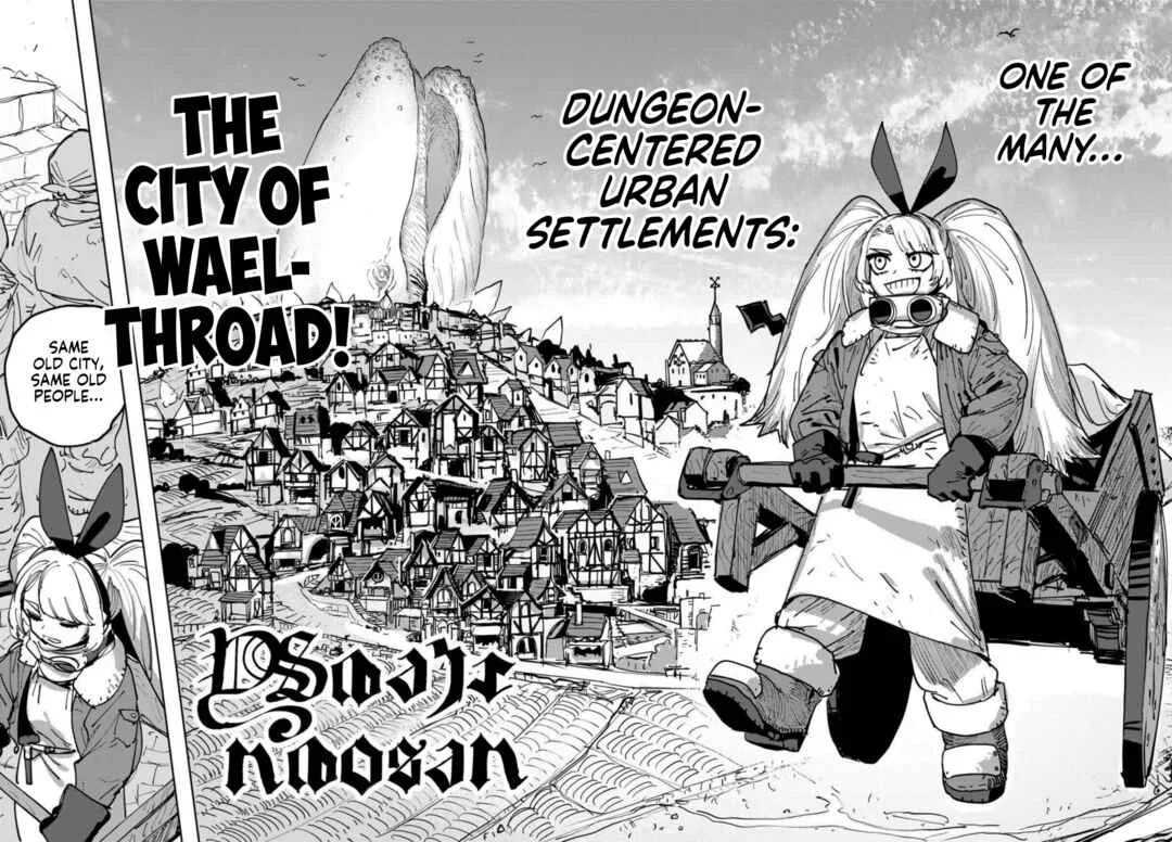 Bouken ni wa, Buki ga Hitsuyou da! ~Kodawari Rudy no Kajiya-gurashi~ Chapter 1: Rudy of Twin Keys, Waelthroad - The Dungeon-City - Page 8
