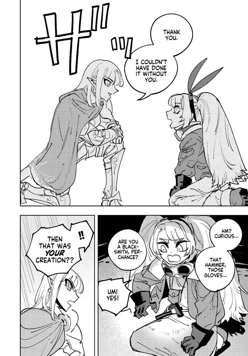 Bouken ni wa, Buki ga Hitsuyou da! ~Kodawari Rudy no Kajiya-gurashi~ Chapter 1: Rudy of Twin Keys, Waelthroad - The Dungeon-City - Page 36