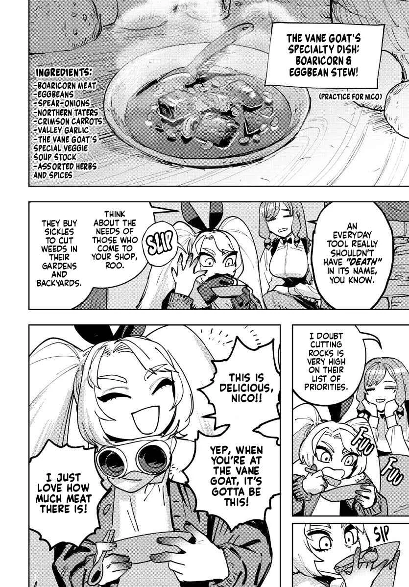 Bouken ni wa, Buki ga Hitsuyou da! ~Kodawari Rudy no Kajiya-gurashi~ Chapter 2: Commission for Nico of the Vane Goat Tavern - Page 4
