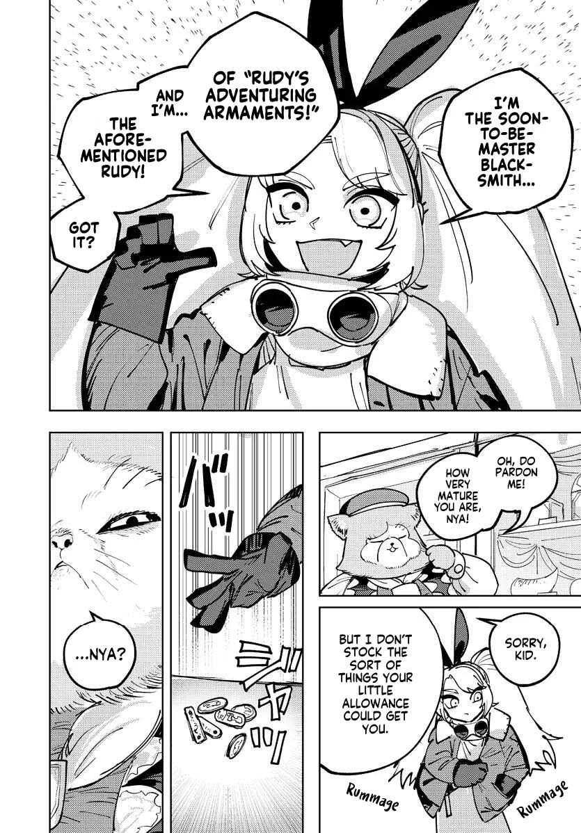 Bouken ni wa, Buki ga Hitsuyou da! ~Kodawari Rudy no Kajiya-gurashi~ Chapter 2: Commission for Nico of the Vane Goat Tavern - Page 12
