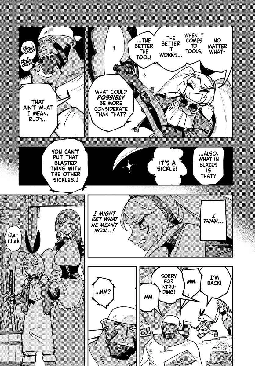 Bouken ni wa, Buki ga Hitsuyou da! ~Kodawari Rudy no Kajiya-gurashi~ Chapter 2: Commission for Nico of the Vane Goat Tavern - Page 27