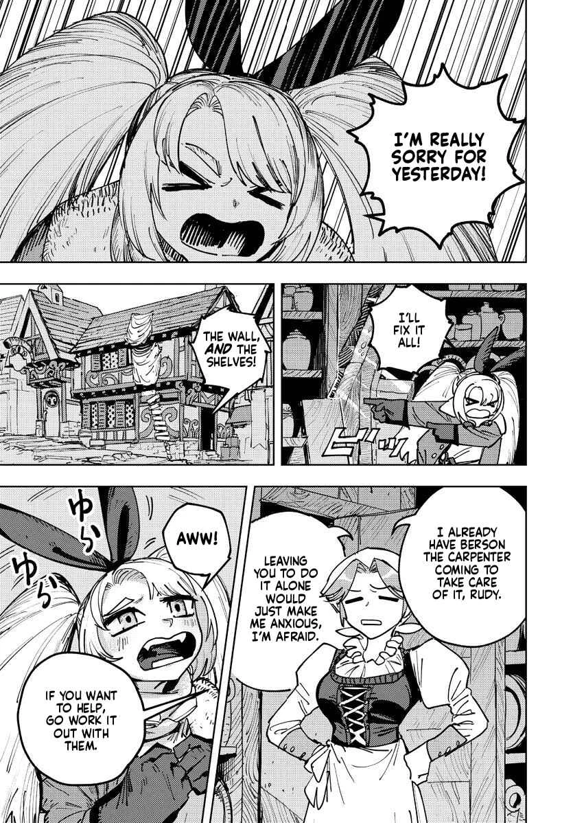 Bouken ni wa, Buki ga Hitsuyou da! ~Kodawari Rudy no Kajiya-gurashi~ Chapter 3: Commission for Marina, Vane Goat Proprietor - Page 3