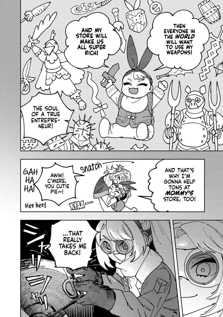 Bouken ni wa, Buki ga Hitsuyou da! ~Kodawari Rudy no Kajiya-gurashi~ Chapter 4: Commission for Kittel, Junior Botanist - Page 20