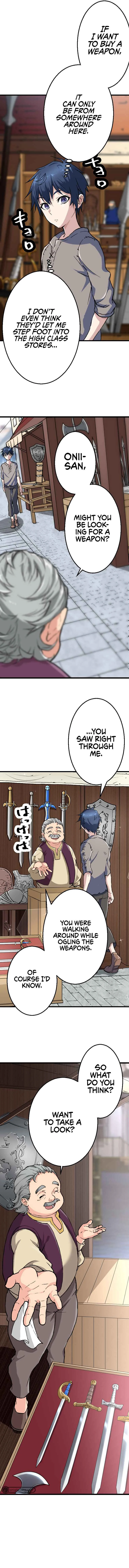 Boushoku no Berserk: Ore Dake Level to Iu Gainen wo Toppa Shite Saikyou Chapter 3 - Page 8