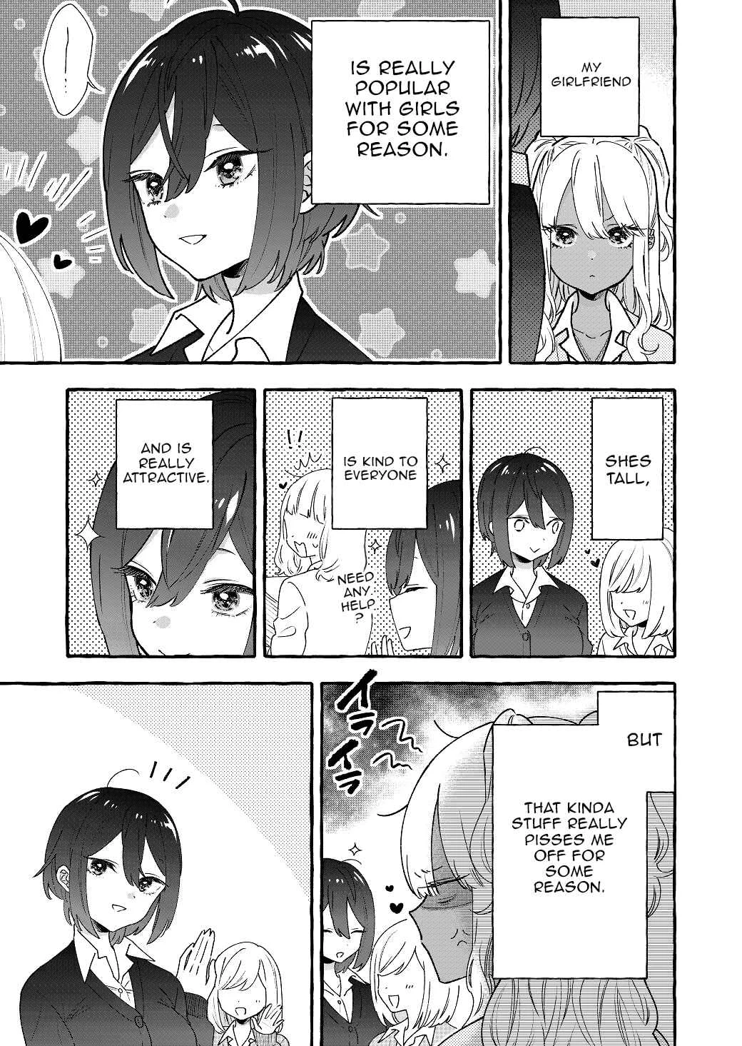 Boyish Girl × Gyaru Chapter 3: My hottie girlfriend wants to _____ - Page 1