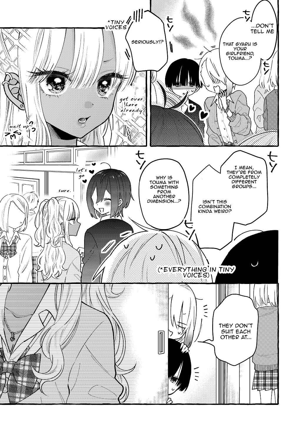 Boyish Girl × Gyaru Chapter 4: I can't believe my friend(♀)'s girlfriend was a ______ - Page 3